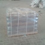 White Shrink Wrap with Pallet